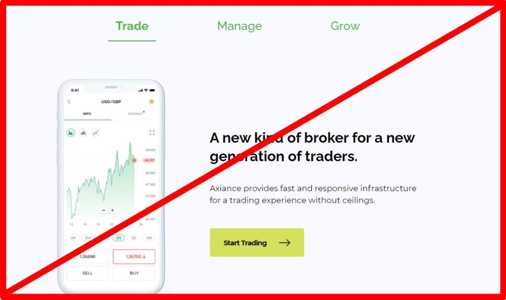 Axiance отзывы, мошенники или нет?