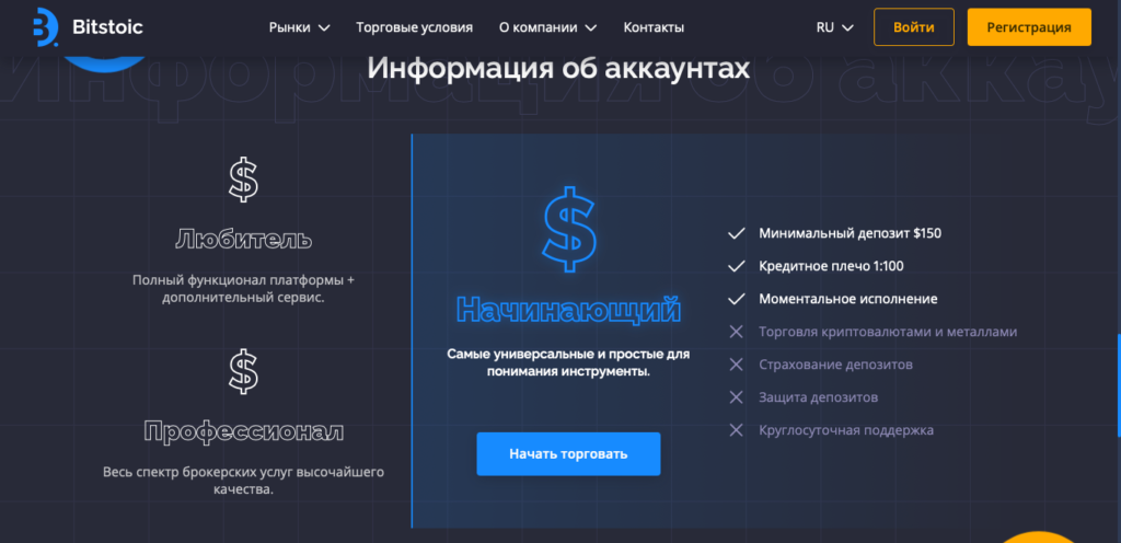  Bitstoic черный брокер? Отзывы и проверка! Честный обзор!