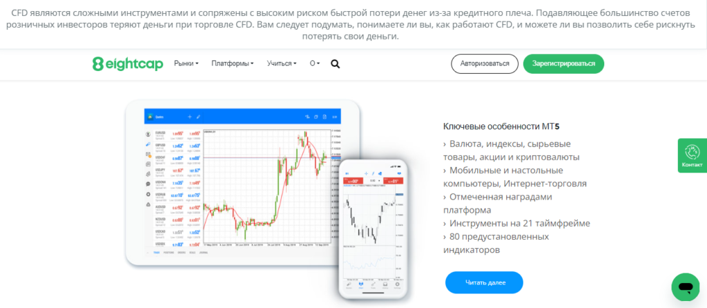 Eightcap: отзывы клиентов о брокере и проверка на честность