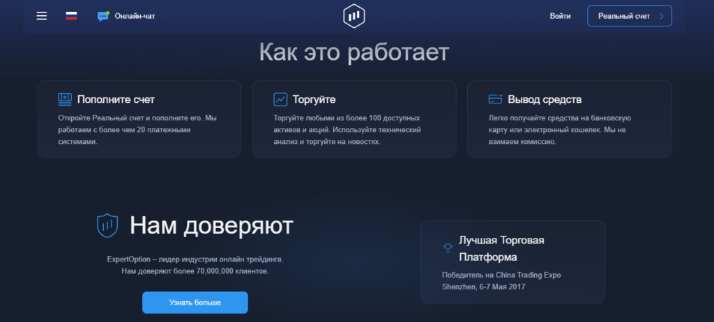 ExpertOption— развод или нет? Отзывы о платформе