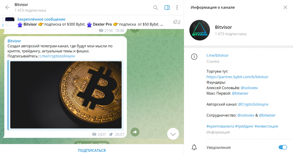 Bitvisor: обманывает или нет? Реальные отзывы о ТГ-канале