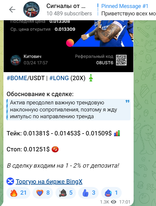 Канал Сигналы от Китовича — мошенник? Отзывы и обзор!