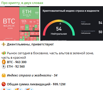 Телеграм канал Про крипту, в двух словах обманет вас — отзывы!