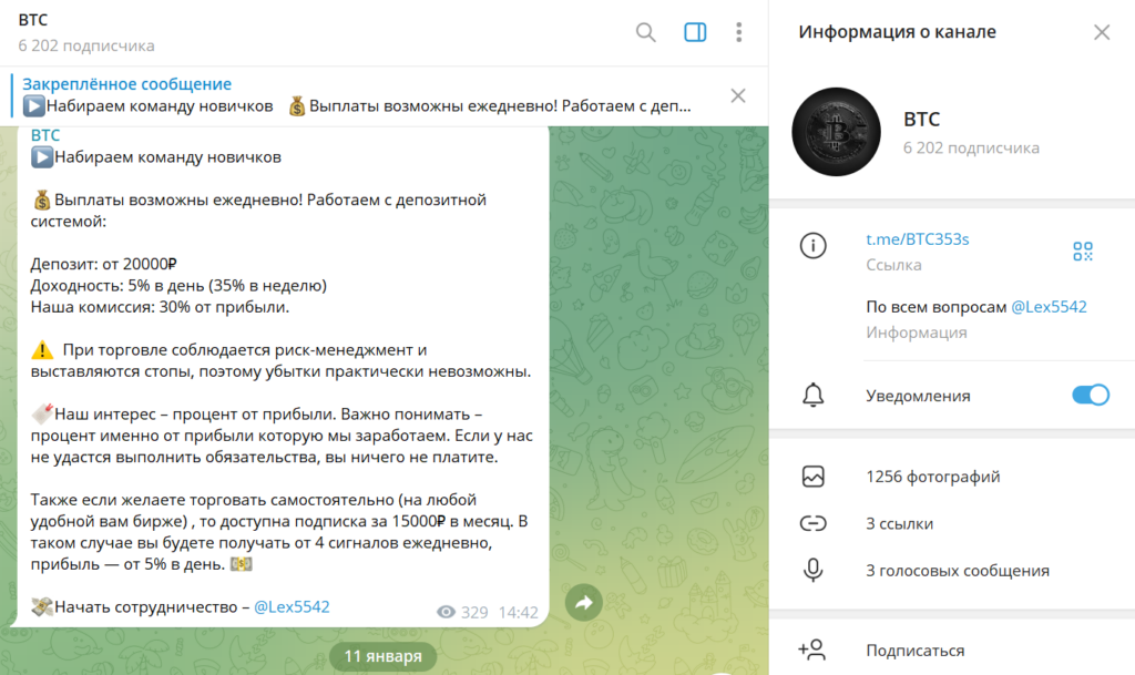 Телеграм BTC проверка на обман, реальные отзывы