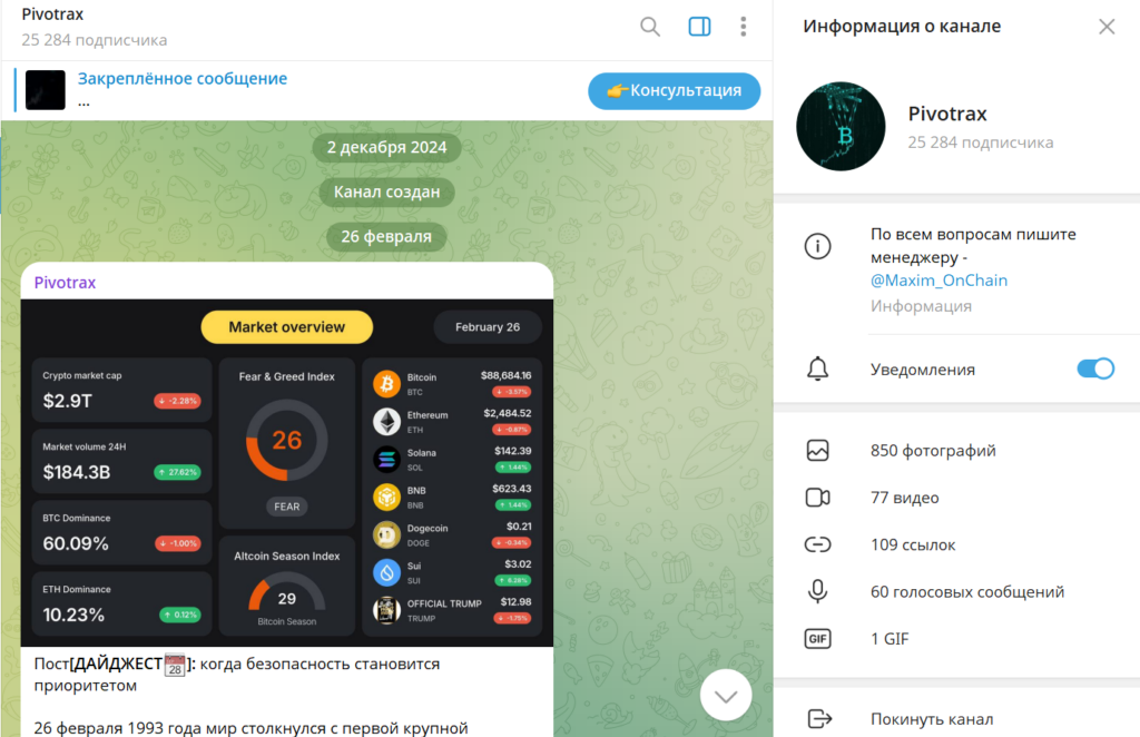 Телеграм Pivotrax разоблачение аферы, отзывы обманутых фолловеров
