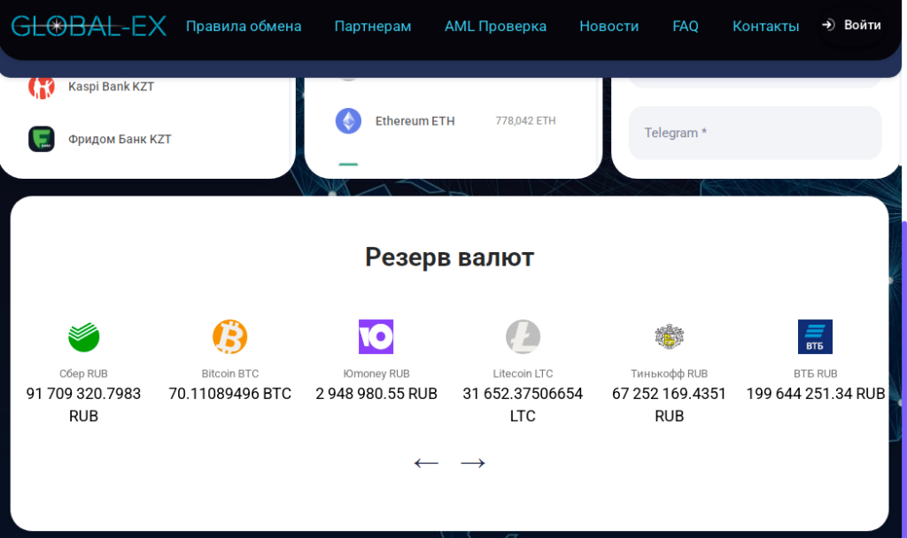Global-ex.cc отзывы: мошенничество или реальный брокер?