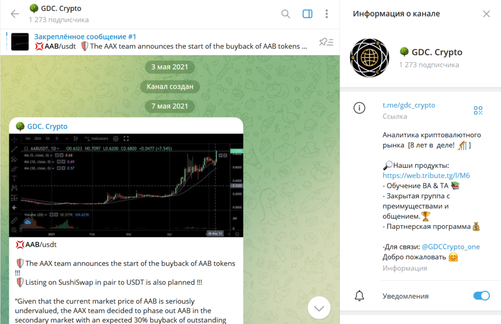 Телеграм GDC. Crypto проверка на обман, честные отзывы о канале