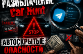 Изучите возможности канала Car Hunt в Telegram для покупки и продажи автомобилей. Узнайте о рисках и недостатках сервиса.