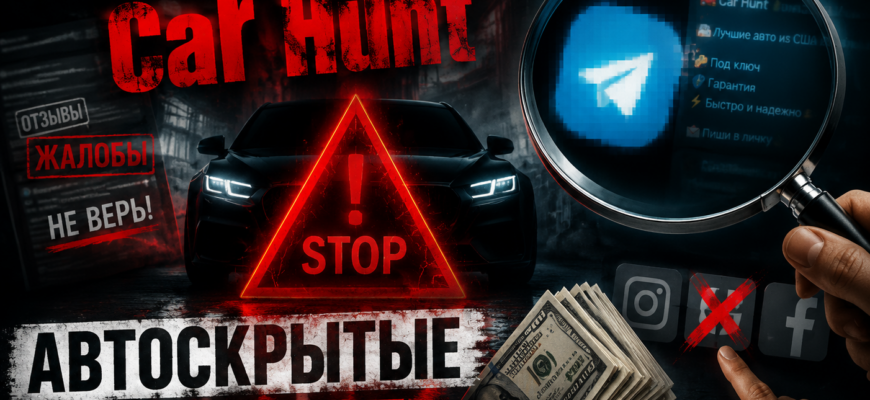 Изучите возможности канала Car Hunt в Telegram для покупки и продажи автомобилей. Узнайте о рисках и недостатках сервиса.