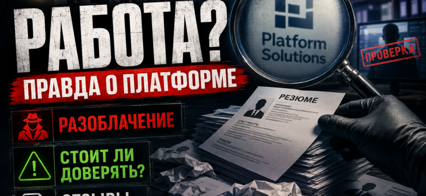 Ищете работу? Узнайте, стоит ли доверять Платформе решений на основе отзывов соискателей и фактов о компании.