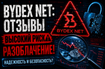 Изучите отзывы о Bydex Net, криптовалютном обменнике с высоким риском. Узнайте о надежности и безопасности этой платформы.