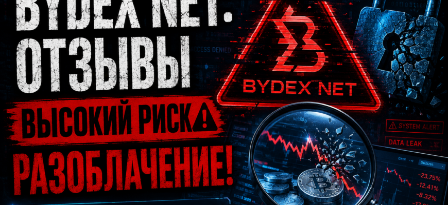 Изучите отзывы о Bydex Net, криптовалютном обменнике с высоким риском. Узнайте о надежности и безопасности этой платформы.