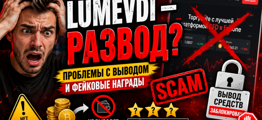 Изучите наш обзор брокера Lumevdi, выявляющий риски, отзывы пользователей и важные аспекты регистрации на платформе для трейдеров.