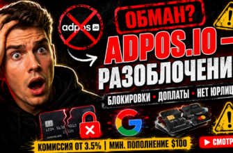 Узнайте о платежной системе Adpos io. Обзор комиссии, отзывов пользователей и аналитика надежности сервиса виртуальных карт.