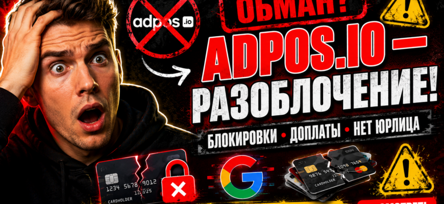 Узнайте о платежной системе Adpos io. Обзор комиссии, отзывов пользователей и аналитика надежности сервиса виртуальных карт.