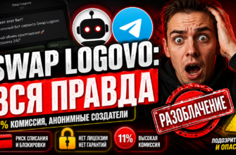 Узнайте правду об обменнике Swap Logovo в Telegram и почему стоит быть осторожным перед использованием его услуг.