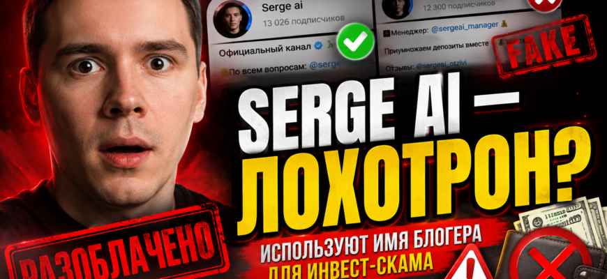 Раскрываем, как мошенники используют имя Serge ai для обмана пользователей. Откройте для себя важные советы по защите ваших средств.