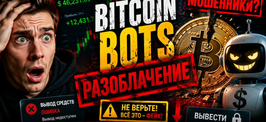 Узнайте правду о проекте Bitcoin Bots. Обзор, отзывы и советы по защите от мошенничества с криптовалютой.