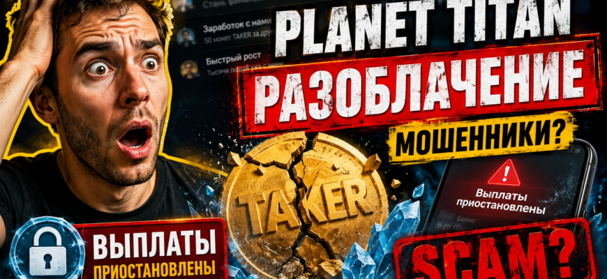 Разбираем признаки обмана в проекте Planet Titan. Узнайте, как защитить свои средства от мошенников и избежать финансовых ловушек.