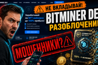 Ищете пассивный доход? Узнайте, почему Bitminer dev может быть мошеннической схемой и как защититься от обмана в криптоиграх.