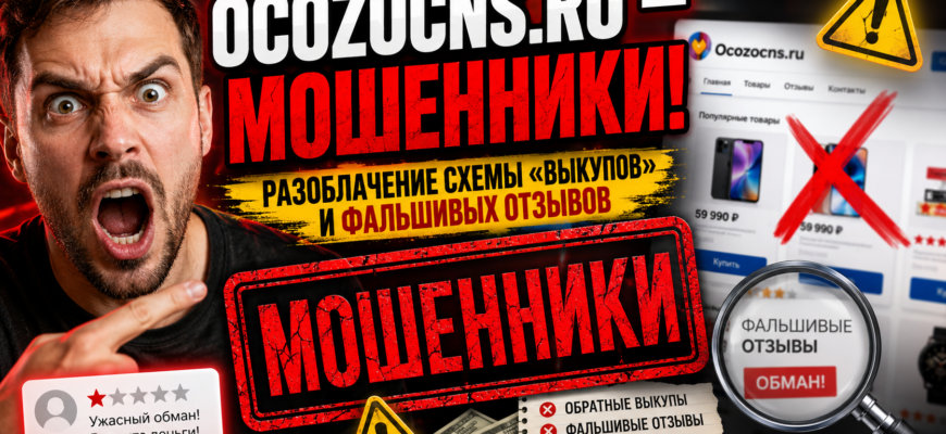 Узнайте правду об Ocozocns ru. Читайте проверенные отзывы о мошеннических схемах и способы защиты от аферистов.