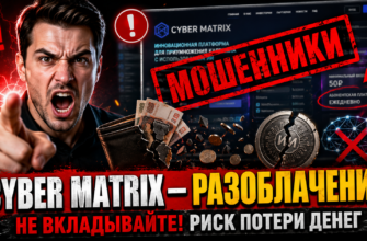 Узнайте о мошеннической схеме Cyber Matrix и как избежать потерь. Читайте отзывы и признаки обмана на платформе.