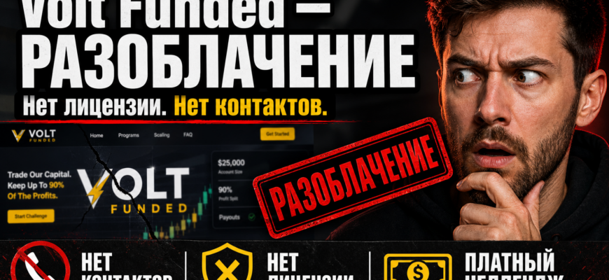 Узнайте о рисках платформы Volt Funded. Как избегать мошенничества и какие признаки могут насторожить? Читайте наш обзор и защищайте свои деньги.