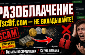 Узнайте правду о брокере Vsc9f и его мошеннических схемах. Читайте отзывы пострадавших и защитите свои финансы от обмана.