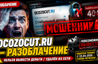 Узнайте о мошеннической схеме Ocozocut.ru, что стоит за ложными обещаниями и как защитить свои деньги от обмана.
