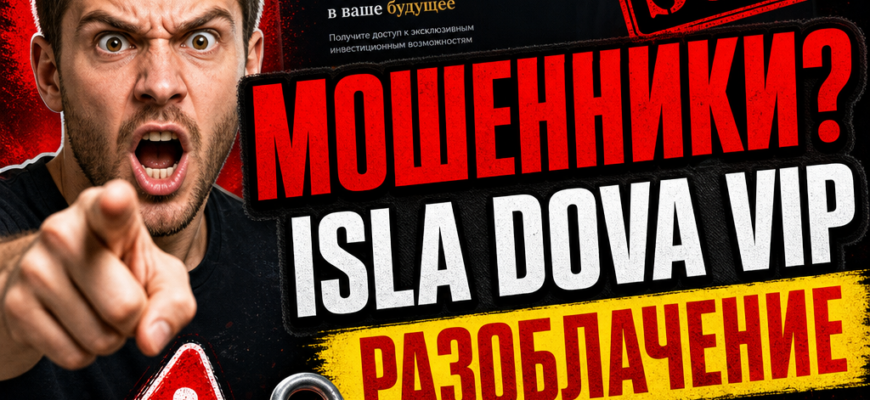 Узнайте, как избежать обмана с Isla Dova Vip. Читайте о признаках мошенничества, отзывах пользователей и последствиях инвестиций.