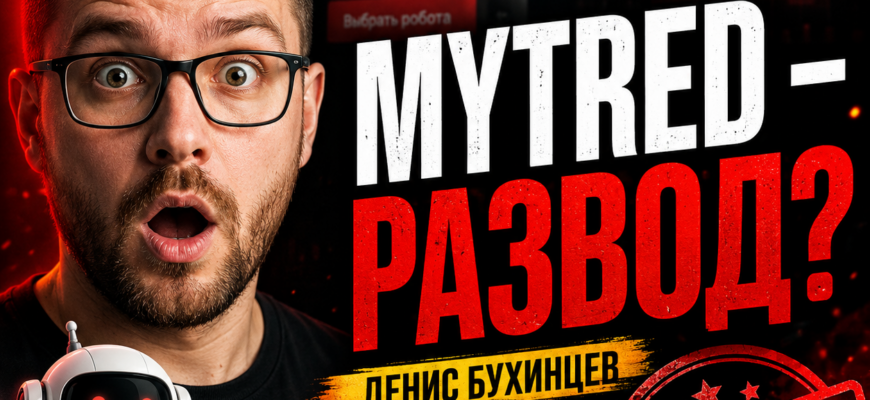 Проверяем проект Дениса Бухинцева и его торгового робота MYTRED. Узнайте о рисках и мошенничестве, как избежать потерь.