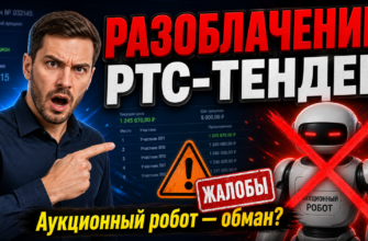 Как избежать обмана с аукционным роботом РТС-тендер? Узнайте о рисках и негативных отзывах пользователей. Читайте наш анализ!