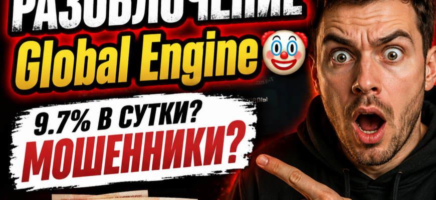 Узнайте, почему Global Engine опасен для ваших денег. Читайте наш анализ и отзывы пользователей о мошенническом телеграм-боте.
