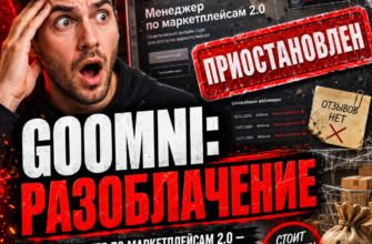 Разберитесь в проекте Goomni и узнайте, как избежать обмана на курсах по маркетплейсам. Читайте отзывы и примеры схем мошенничества.
