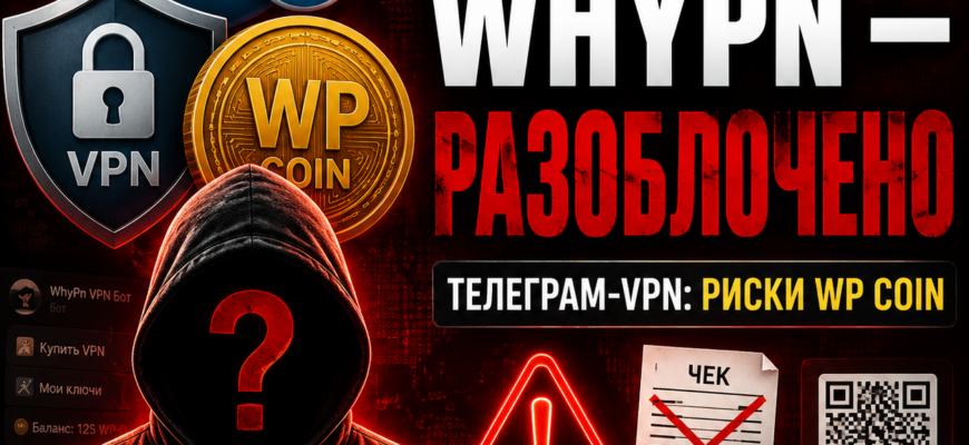 Какие риски скрываются за Telegram-ботом Whypn? Узнайте о недостатках, мошеннических схемах и полезных советах в нашем обзоре.