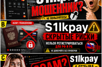 Что такое S1lkpay и чем он может быть опасен? Узнайте о рисках и отзывах пользователей о виртуальных картах S1lkpay.