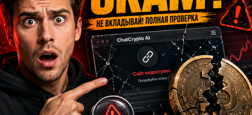 Проект ChatCrypto AI вызывает серьёзные сомнения и обман. Узнайте признаки мошенничества и как защитить свои деньги от аферистов.