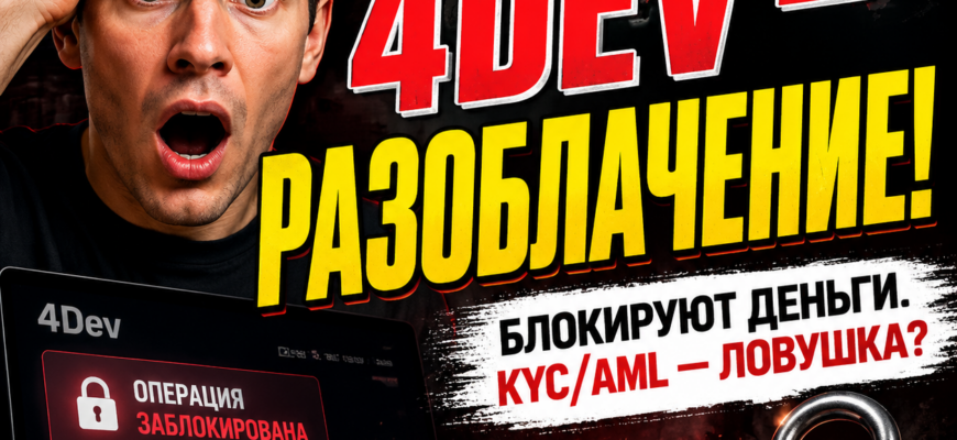 Проверяем, стоит ли доверять 4Dev для международных транзакций. Узнайте о скрытых рисках и реальных отзывах пользователей!