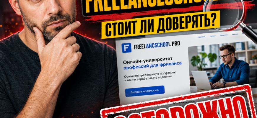 Проверка онлайн школы Юрия Химика: отзывы, риски и признаки мошенничества. Узнайте, стоит ли доверять FreelanceSchool Pro.