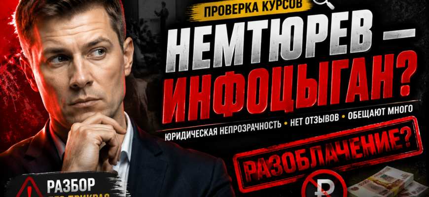Выясните правду о курсах Дмитрия Немтюрева. Обзор рисков, недочетов и мнений студентов, чтобы избежать обмана и защитить свои деньги.