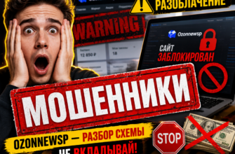 Разоблачение обмана Ozonnewsp. Узнайте, как избежать потерь и защитить свои деньги от мошенников!