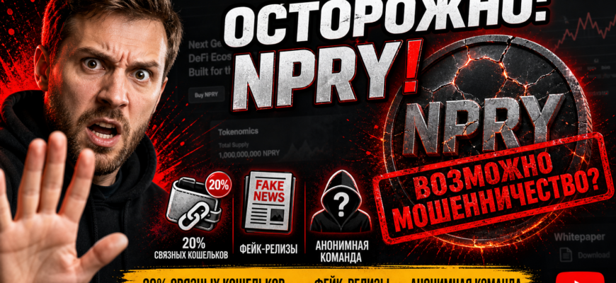 Обзор криптовалюты NPRY поможет распознать мошенничество и защитить ваши средства. Узнайте о рисках и реальной ситуации с токеном NPRY.