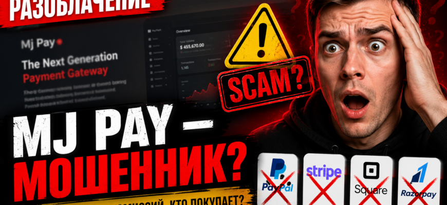 Узнайте, как избежать обмана с Mj Pay. Читайте наш обзор, чтобы понять, какие риски скрывает этот непопулярный платежный сервис.