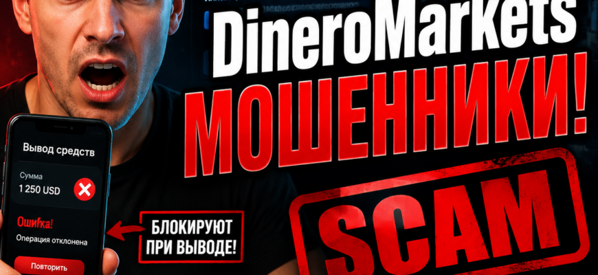 Узнайте, как DineroMarkets обманывает пользователей, и какие признаки мошенничества помогут сохранить ваши деньги от аферистов.