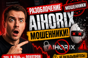 Узнайте, какие признаки мошенничества с AIHORIX и как защитить свои сбережения от финансовых пирамид. Читайте наш детальный обзор!