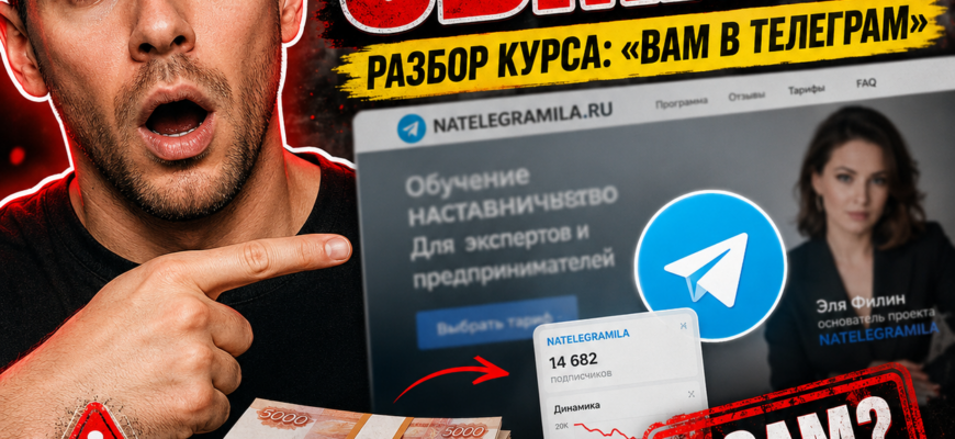 Проверяем курс Эли Филин по Telegram-каналам. Что скрывается за высокими ценами и обещаниями? Читайте отзывы и учитесь распознавать мошенников.