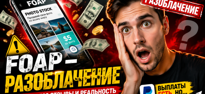 Хотите заработать на фотографиях? Узнайте правду о Foap, его возможностях и отзывах пользователей. Не дайте обмануть себя!