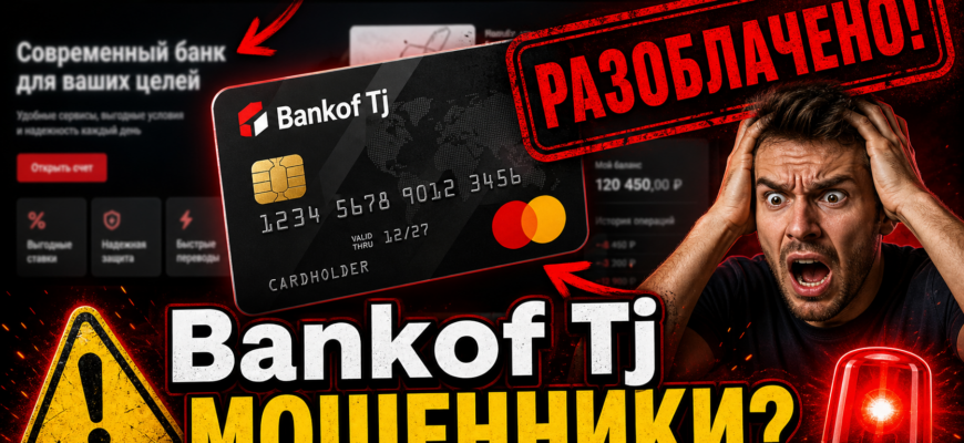 Разоблачаем Bankof Tj: мошенническая схема или легкий способ открыть зарубежный счет? Читайте и защищайте свои деньги!