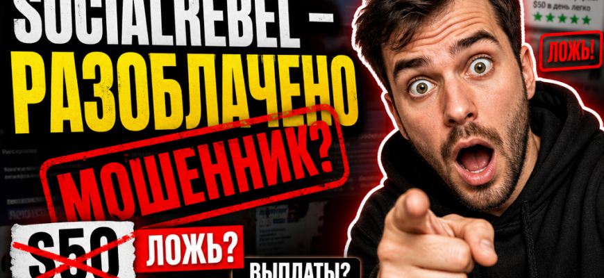 Изучите отзывы о Socialrebel Co и узнайте, действительно ли это обман или шанс на заработок. Прочитайте наш анализ и защитите свои деньги!