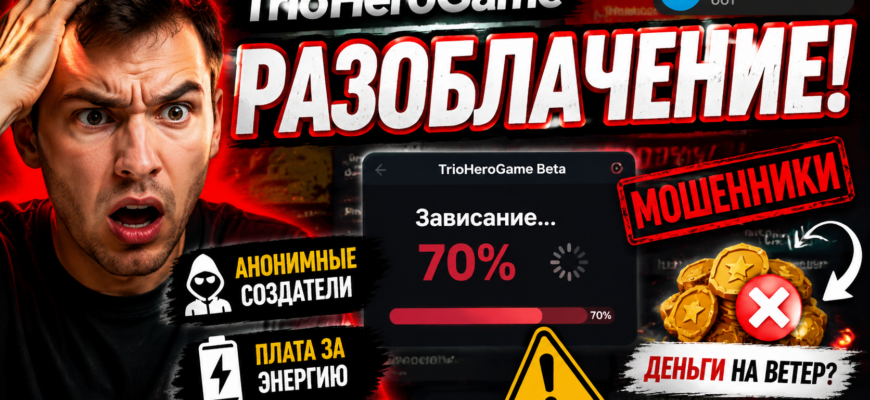 Изучите риски и уловки TrioHeroGame. Узнайте, стоит ли игра действительно ваших средств или это очередная ловушка.